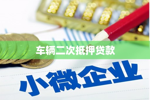 西平车辆二次抵押贷款