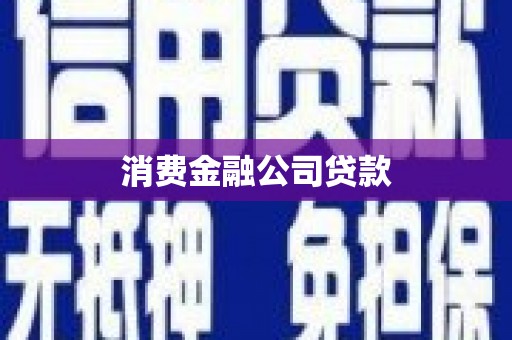 西平消费金融公司贷款