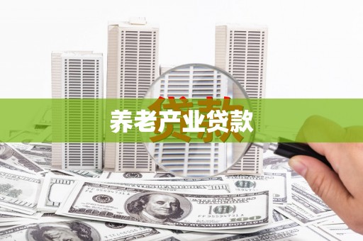 西平养老产业贷款