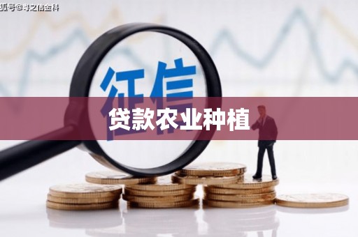 西平贷款农业种植