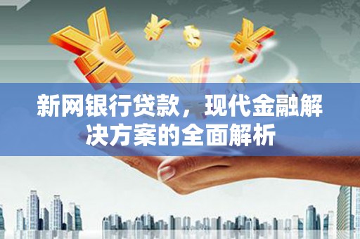 西平新网银行贷款，现代金融解决方案的全面解析