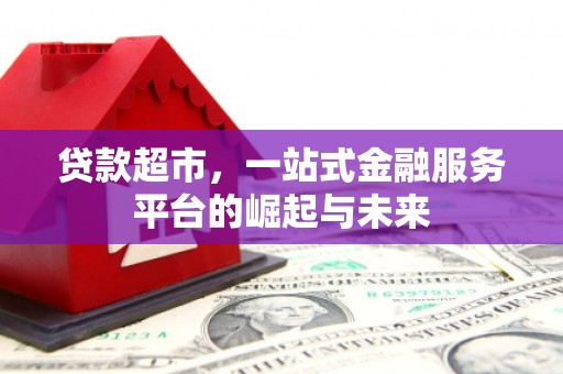 西平贷款超市，一站式金融服务平台的崛起与未来
