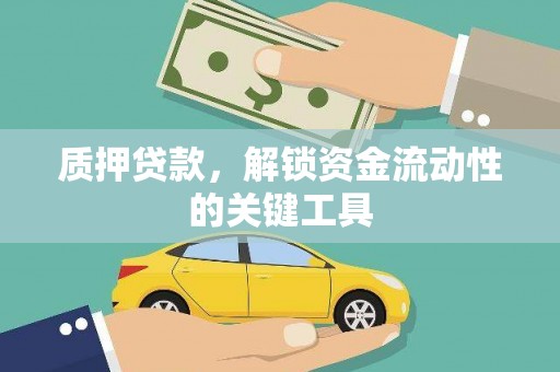 西平质押贷款，解锁资金流动性的关键工具