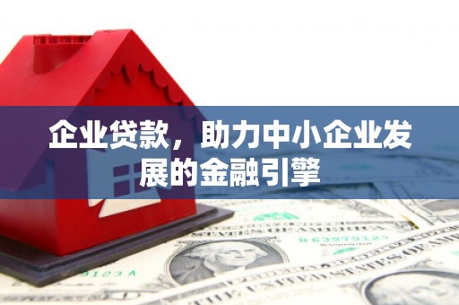 西平企业贷款，助力中小企业发展的金融引擎