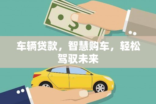 西平车辆贷款，智慧购车，轻松驾驭未来