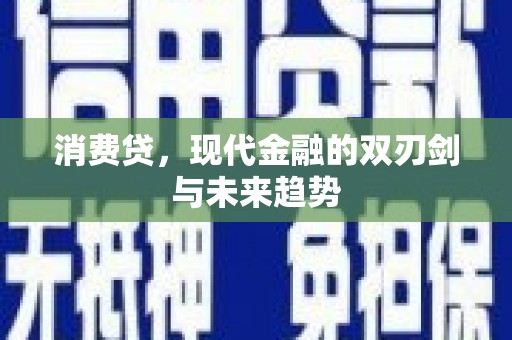 西平消费贷，现代金融的双刃剑与未来趋势