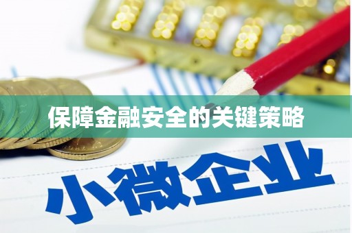 西平保障金融安全的关键策略