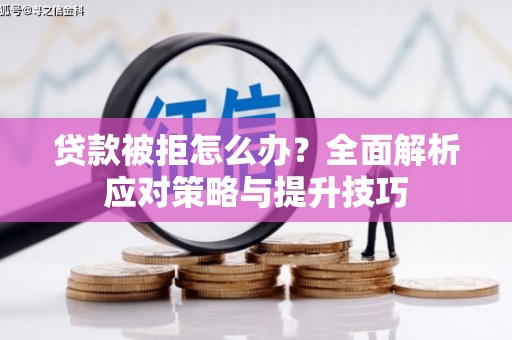 西平贷款被拒怎么办？全面解析应对策略与提升技巧