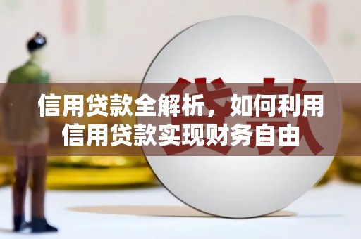 西平信用贷款全解析，如何利用信用贷款实现财务自由