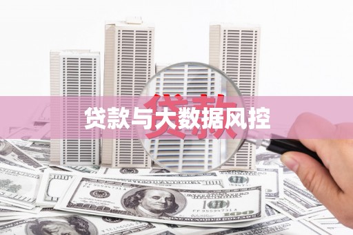 西平贷款与大数据风控